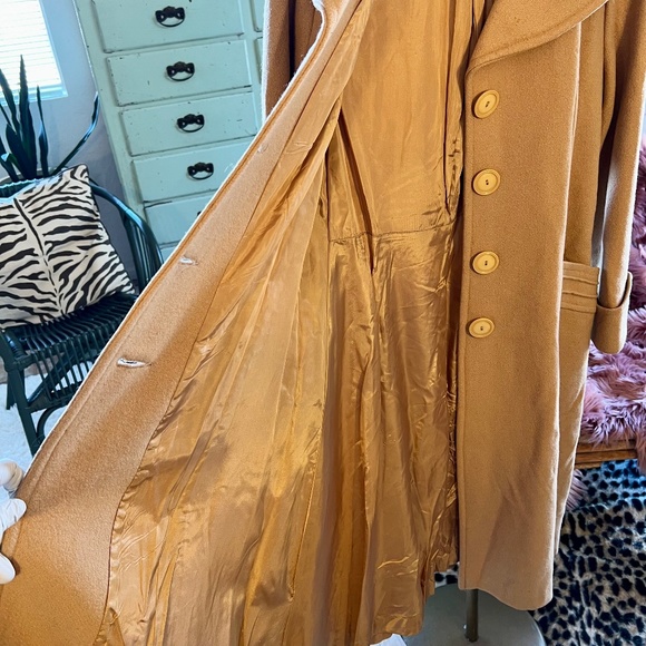 Vintage 40s Womens Wool Coat - Picture 11 of 13